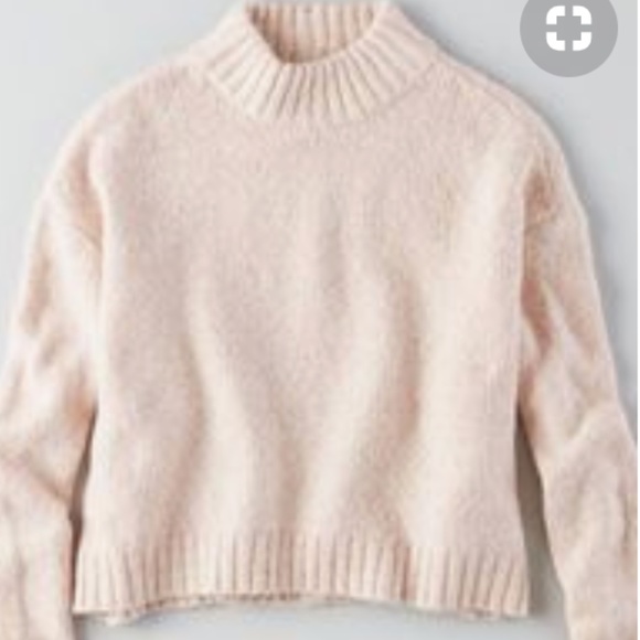 American Eagle Outfitters Sweaters - American Eagle Blush Pink Cropped Sweater